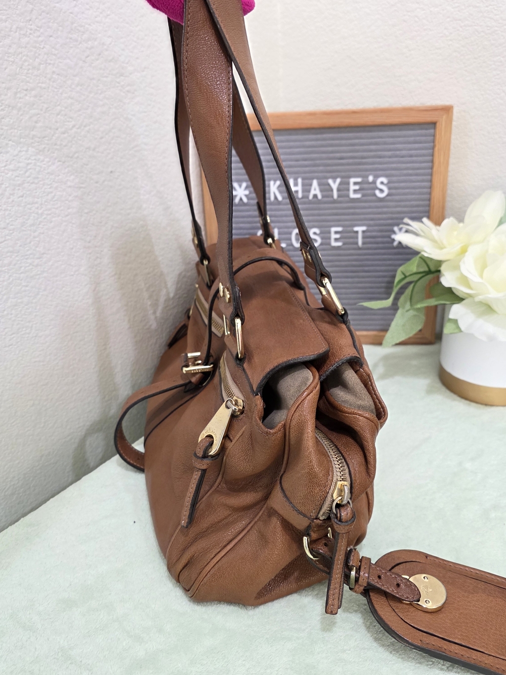 Authentic Vintage Mulberry Blenheim Leather Bag - Picture 5 of 17